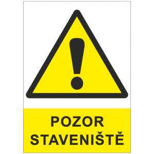 Pozor staveniště